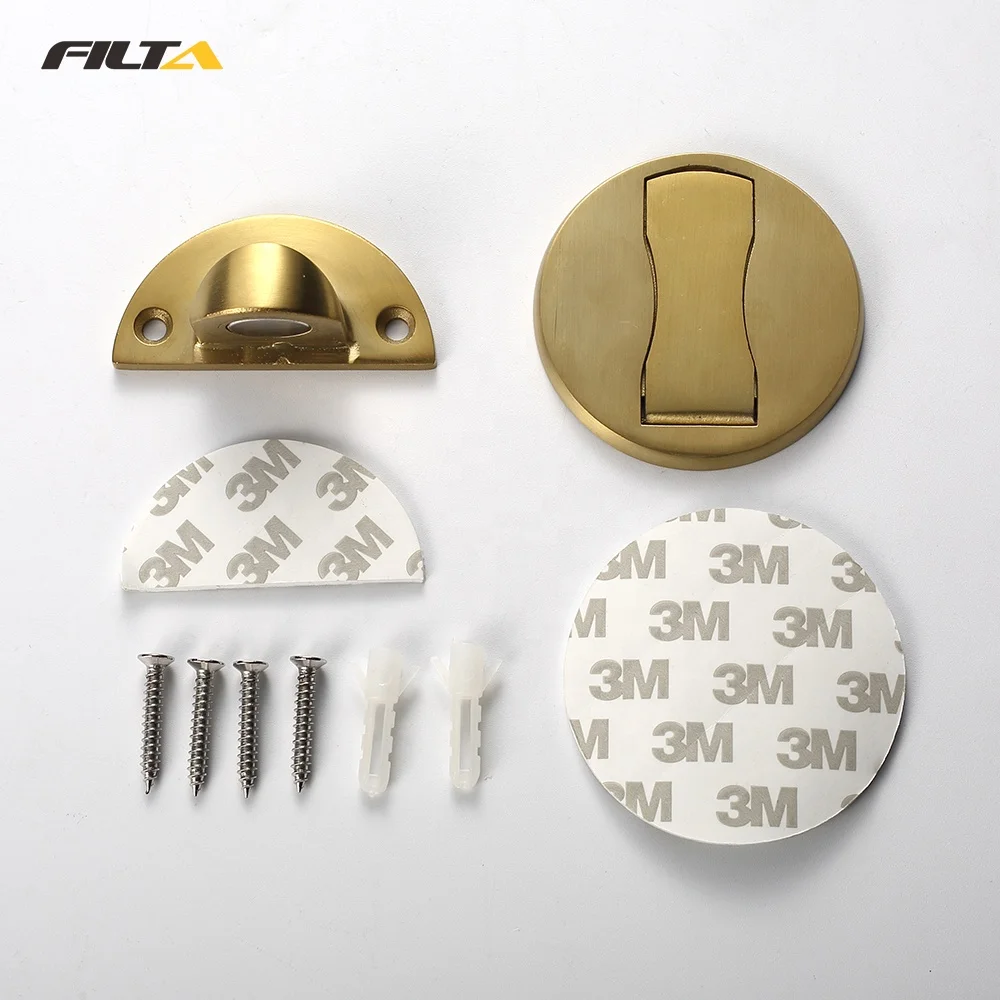 Strong Magnetic Powerful Door Suction Catch Sliding Door Stop Baby Safety Stainless Steel Door Stopper