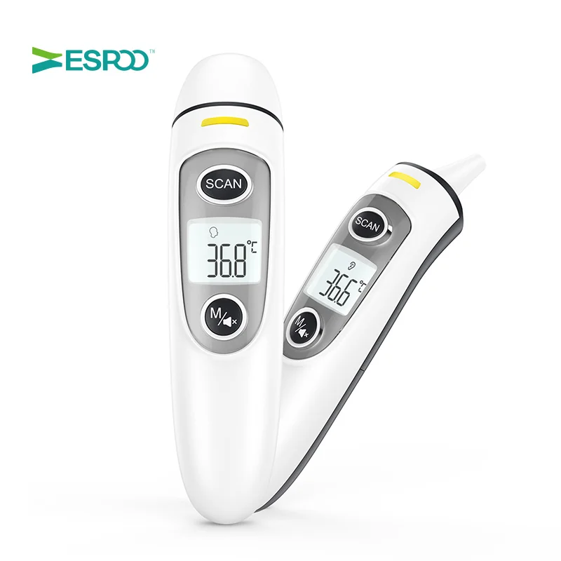 CE 510K great quality Amazon best selling infrared baby termometro for ear and forehead  infrared termometro