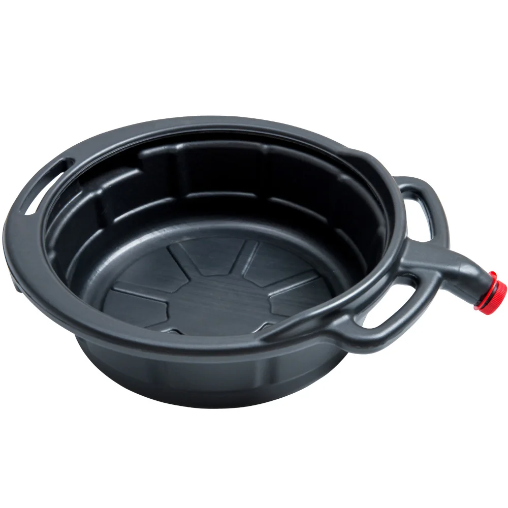 Oil Drain Pan 10 Litre PE Plastic Fluid Oil Drip Tray Auto Tools