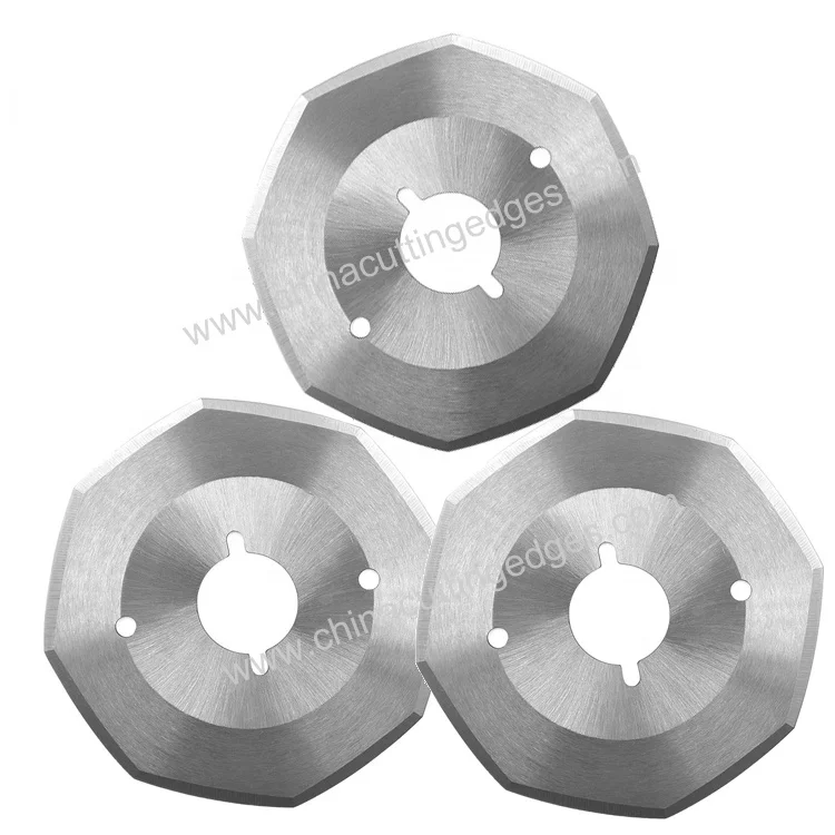 Round knives for LEJIANG EASTMAN WOLF MAIMIN KM HITAKM cloth cutting Machine