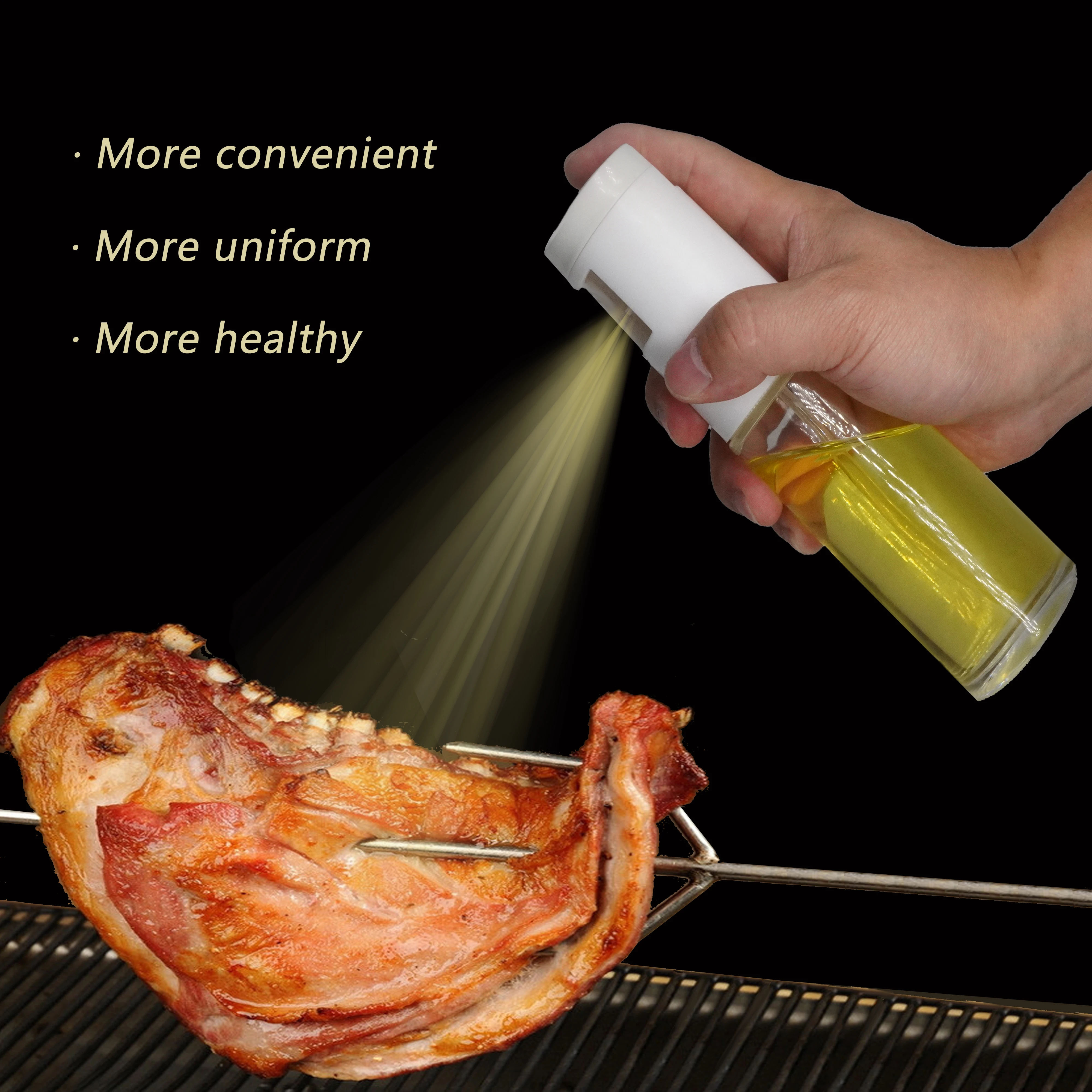 Стеклянная бутылка для соевого соуса и уксуса, 120 мл