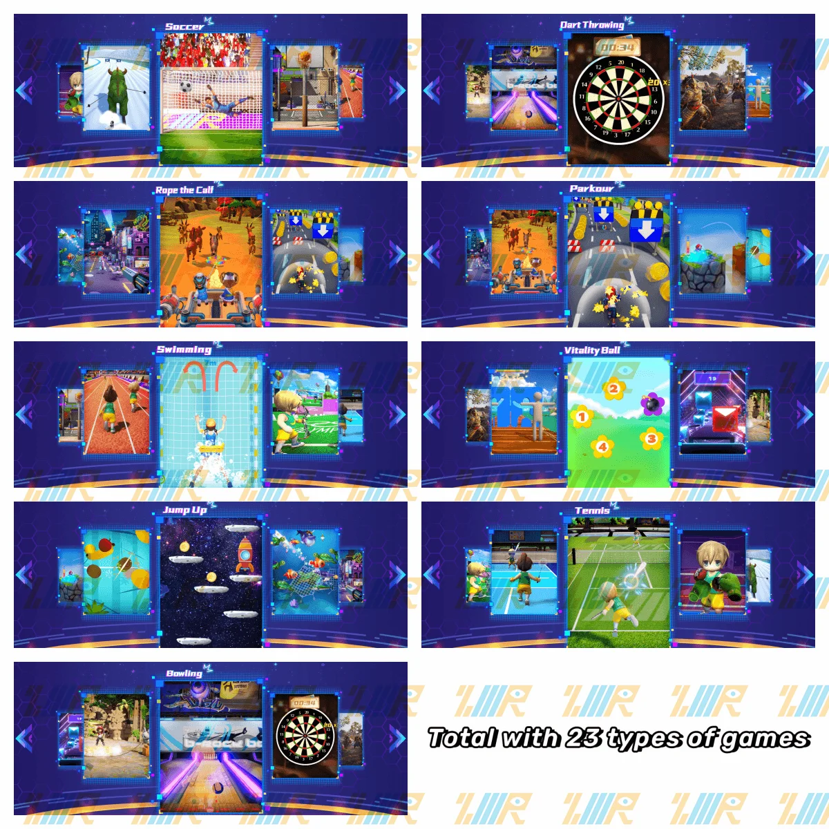 Support single or two person mode interactive games device interact game comput suppliers interactive projector