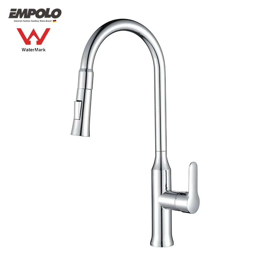 Watermark tap kitchen faucet single lever brass kitchen faucets with pull down sprayer kitchen sink tap