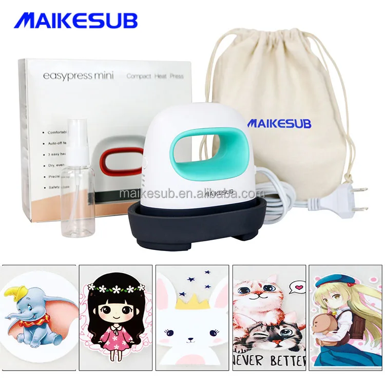 Maikesub New Mini Thermal Sublimation Flatbed Printer Manual Grade Machine Home Use Paper Cloth Label Printing Engine Core