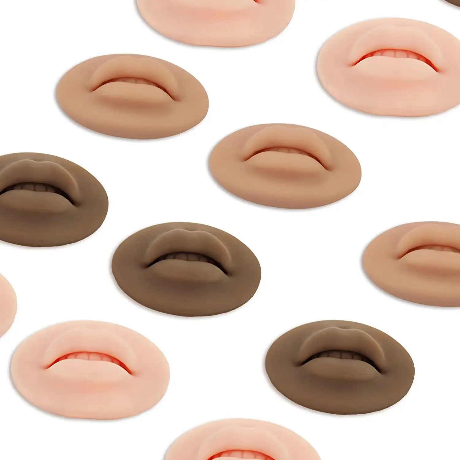 Realistic Silicone Lips Model Practice Display Lip Mold