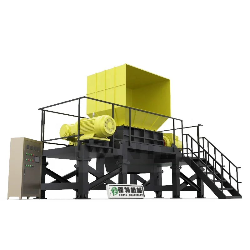 Промышленный двухвальный медный кабель Hdd металлический полиуретановый измельчитель для продажи железных шин