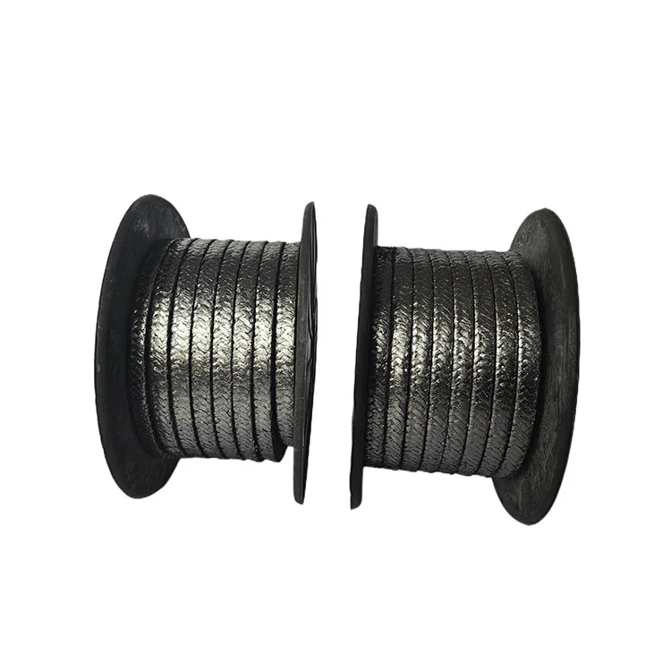 High-pressure flexible braided gland packing graphite gland packing p405 ptfe graphite gland packing