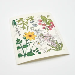 Household cleaning cellulose cloth natural cellulose Kalle germany sponge  sponge magic cellulose sponge  for kitchen cleaning