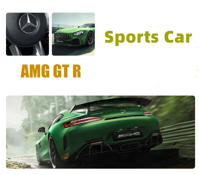 WELLY1/24 Супер спортивный автомобиль AMG GT гоночная модель литая автомобиля из сплава Коллекция классических автомобилей