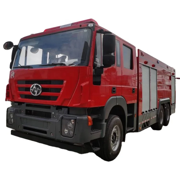 HONGYAN 6X4 12M3 Airport Water foam fire fighting Vehicle Fire Engine Truck with IVECO Chassis