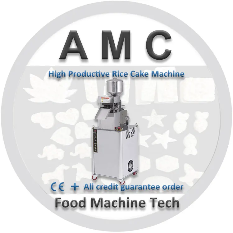 Americhi Puffed Cake Processors + Low Calories 8cm Rice Cracker Making Machine +