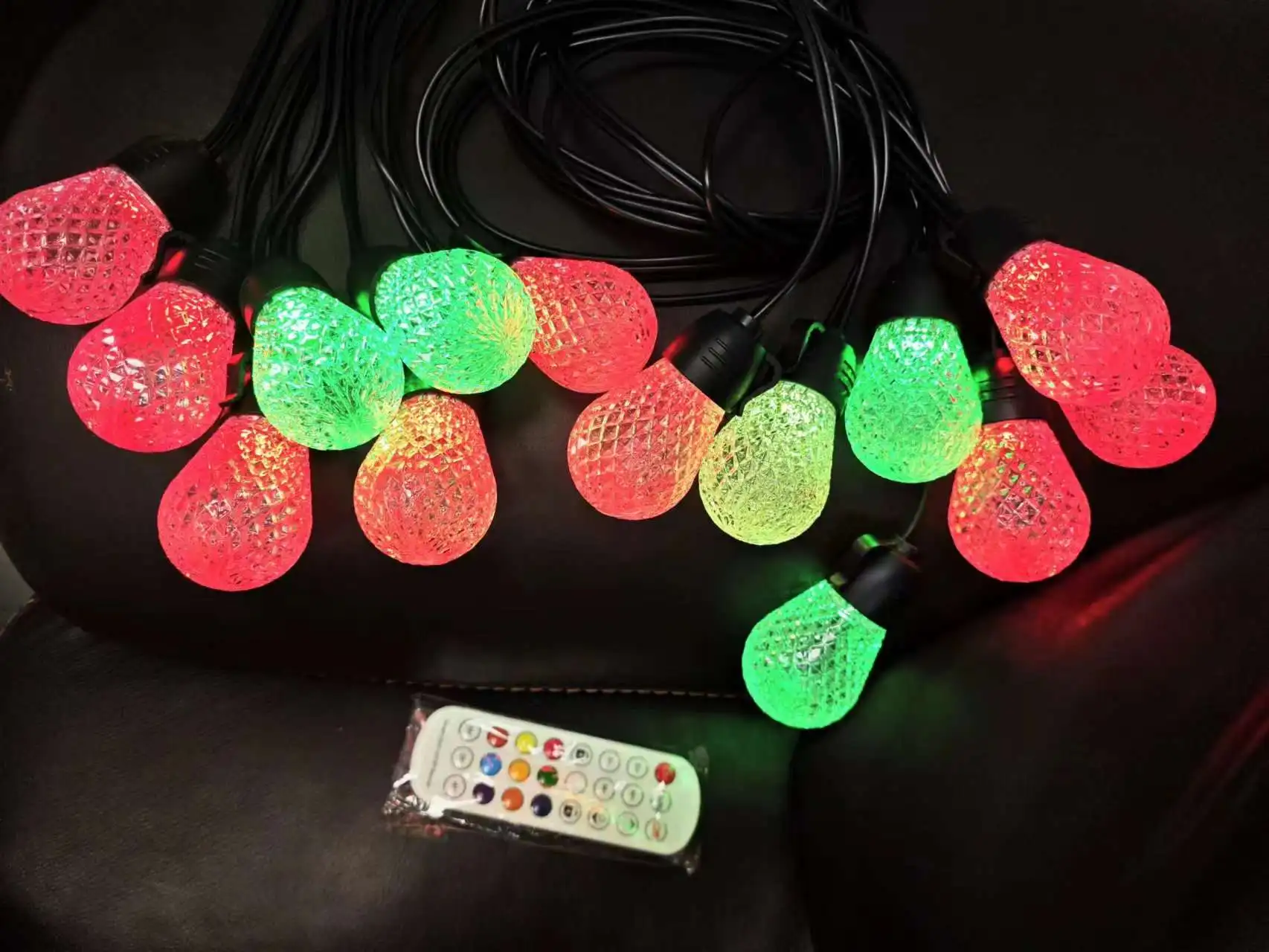 Remote Control & App  Shatterproof Waterproof LED String Lights for Outside