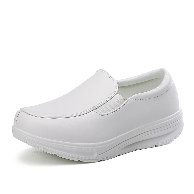 Comfortable Hospital Nurse shoes casual platform loafer women nursing shoes light weight slip resistant