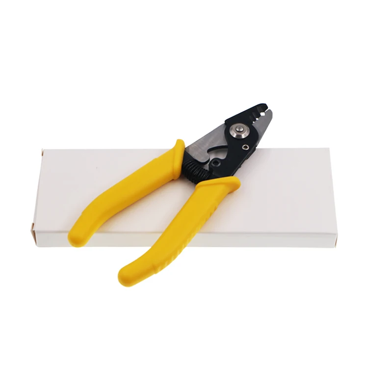 FCST221009 Tri-Hole Fiber Optic Stripper Optical Cable Stripping Tool For Bare Fiber & Patch Cord & Drop Cable