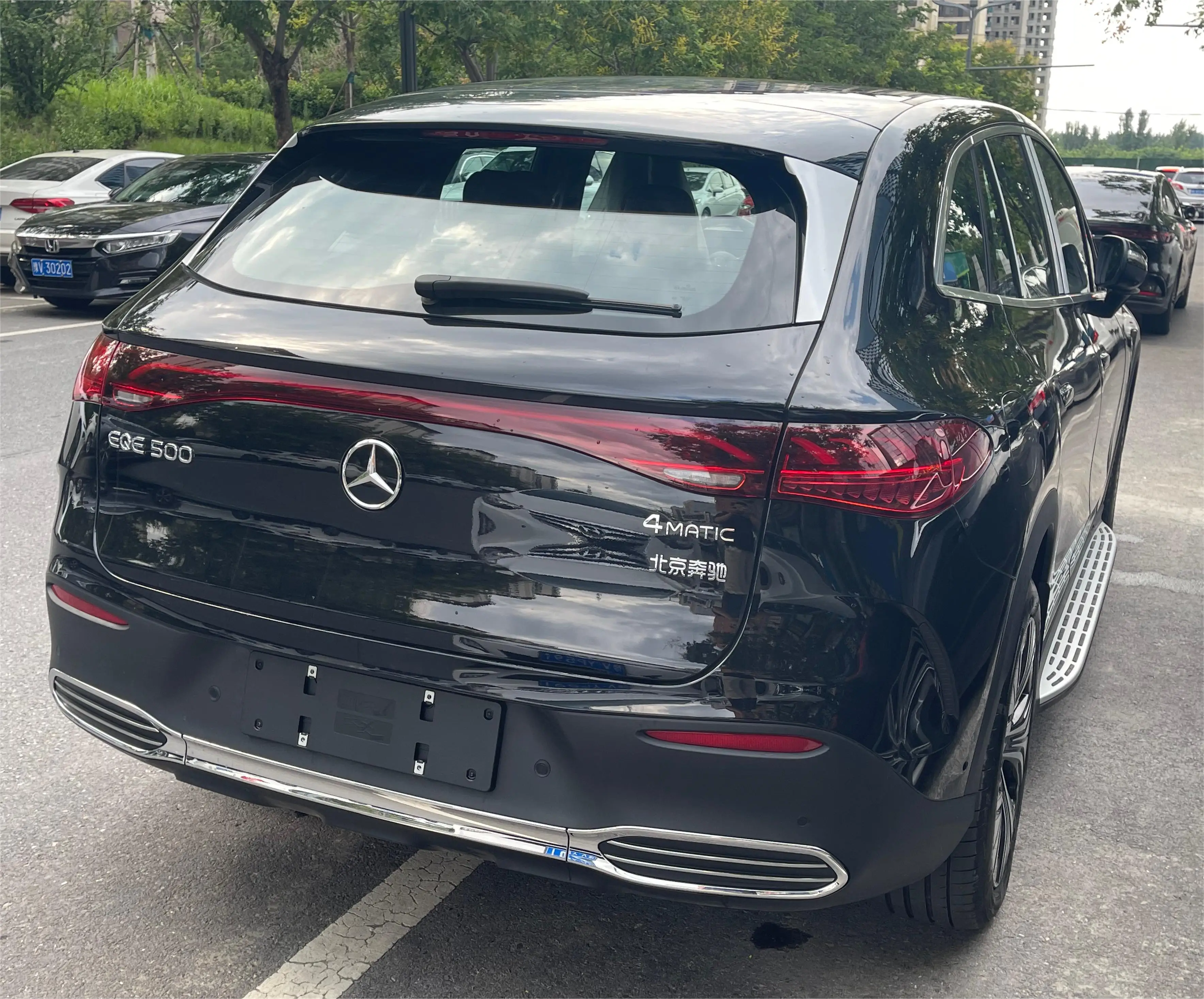 2024 Hot Sale Merce-des Ben-z EQE SUV 500 4 MATIC Luxury Pure Electric Car with BURMASTER SPEAKER