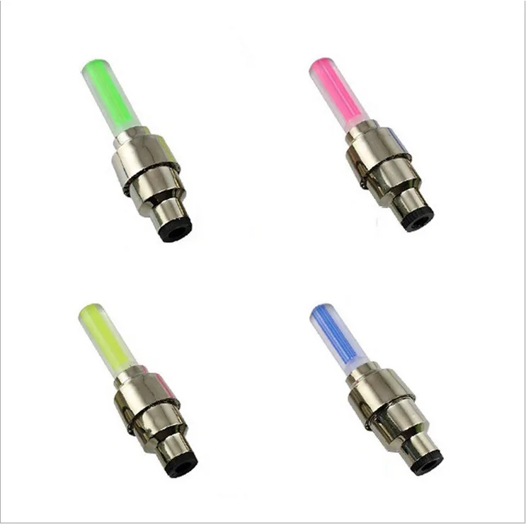 Bicycle Gas Valve Light Motorcycle Electric Vehicle Valve Light Mountain Bike Colorful Hot Wheels Equipment Accessories