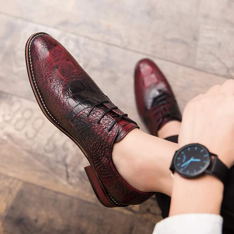 Handmade Dress Shoes Fashion Made In China  Leather Men dress shoes & oxford