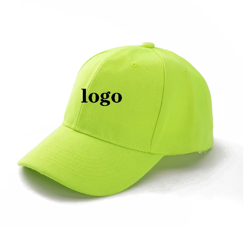 First Class Quality Custom 6 Panel Baseball Cap Sample Free Baseball Cap 100% Cotton Custom Your Brand Logo Baseball Caps Embroi