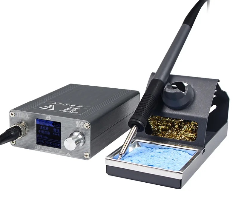 weller soldering iron station T12-X Soldering Station LED Digital display BGA Rework Station With Soldering Tips Welding tools