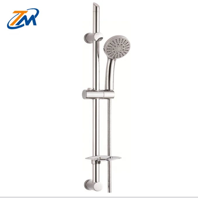 
TM-1086 bathroom accessories shower head sliding bar holder shower cheap Sliding rail shower set 
