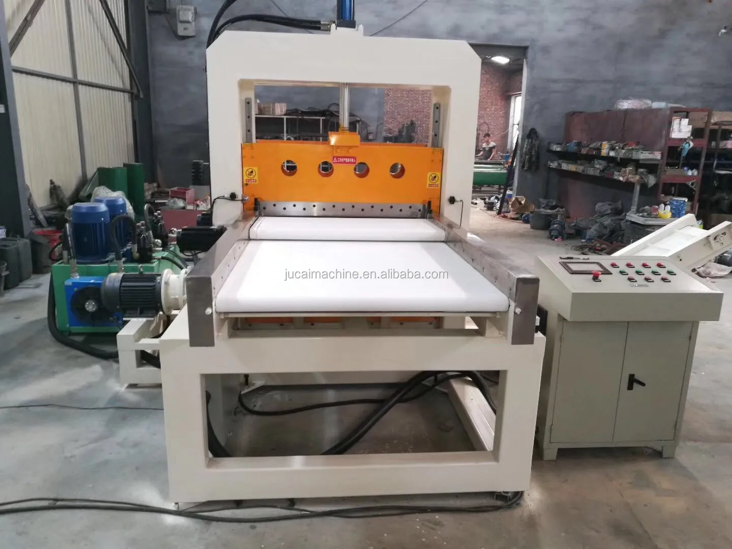 XQL-100Ton*10  guillotines cutting machine for wood