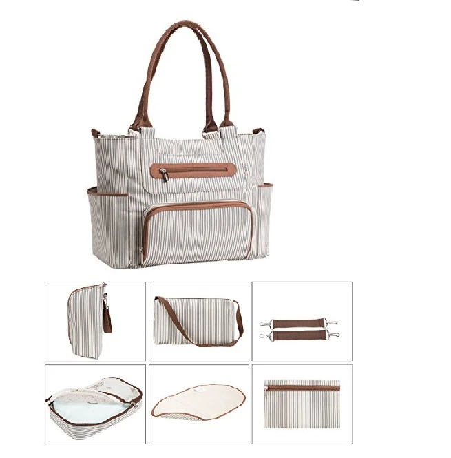 Mufti-function Large Mummy Messenger Baby Wholesale Diaper Bag shoulder Bag Diaper Tote Baby Bag