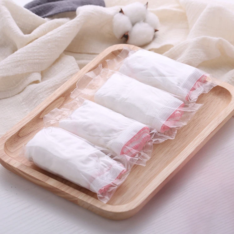 Custom Double Layer Travel Disposable Underwear Bath steaming massage 100% Cotton Disposable Panties For SPA and Hospital Stay