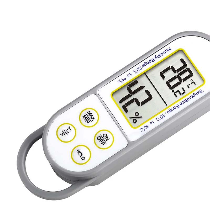 Hot Selling Date Hold Household Indoor Digital Temperature Humidity Meter