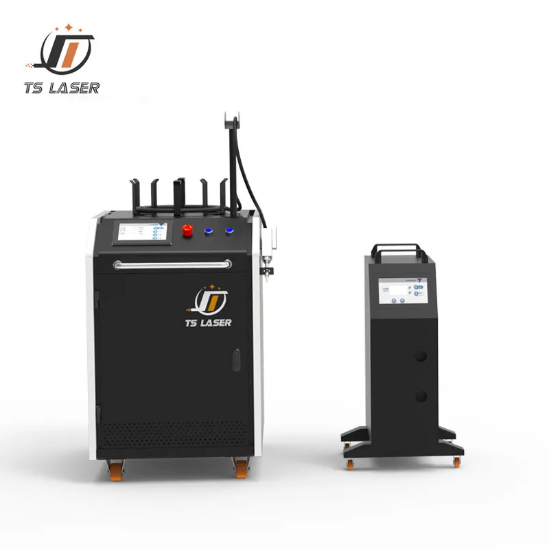 Tuosheng 4 in 1 Cutting Cleaning Welding 1000W 1500W 2000W Hand for Metal Small Handheld Fiber Laser Welding Machine