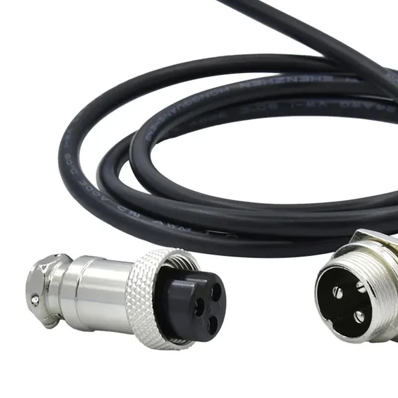Custom Aviation plug GX16 connector 2 3 4 5 6 7 8 9 10pin threaded connector Manufacturer