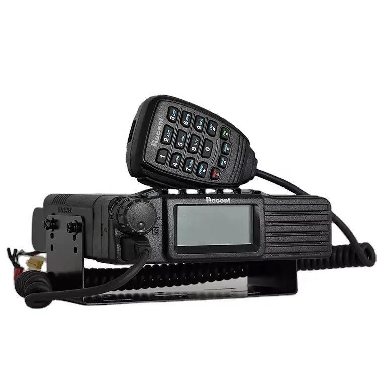 Recent RS-938D 50W UHF 400-470MHZ / VHF 136-174MHz DMR Digital Mobile Radio Speech Encryption Function Vehicle Radio