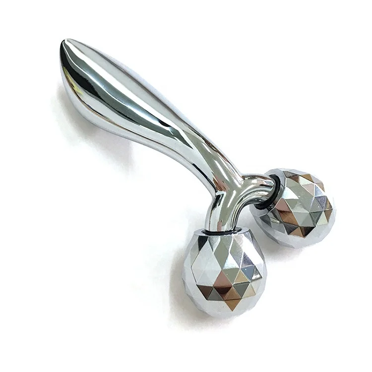New Product Arrival 3D Roller Thin Face metal Massager face lifting beauty equipment for home use