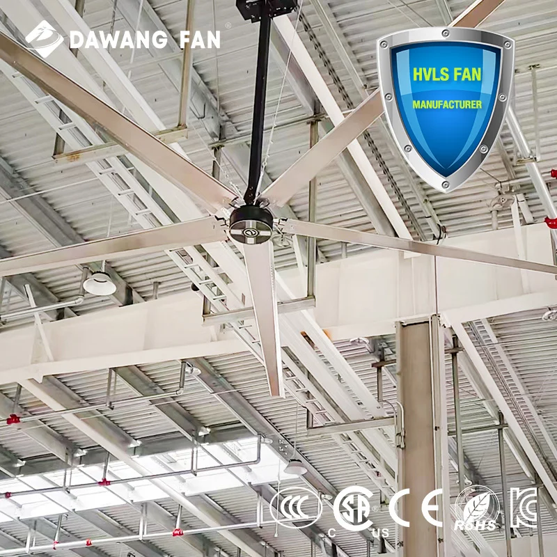 Вентилятор DAWANG 3 6 м 12 футов большой промышленный Тепличный заводской вентиляционный потолочный вентилятор для птичьего дома