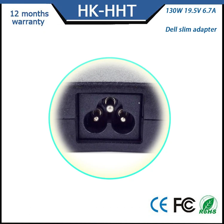 Original Laptop Adapter for 130W 19.5V 6.7A 7.4*5.0mm dell slim adapter