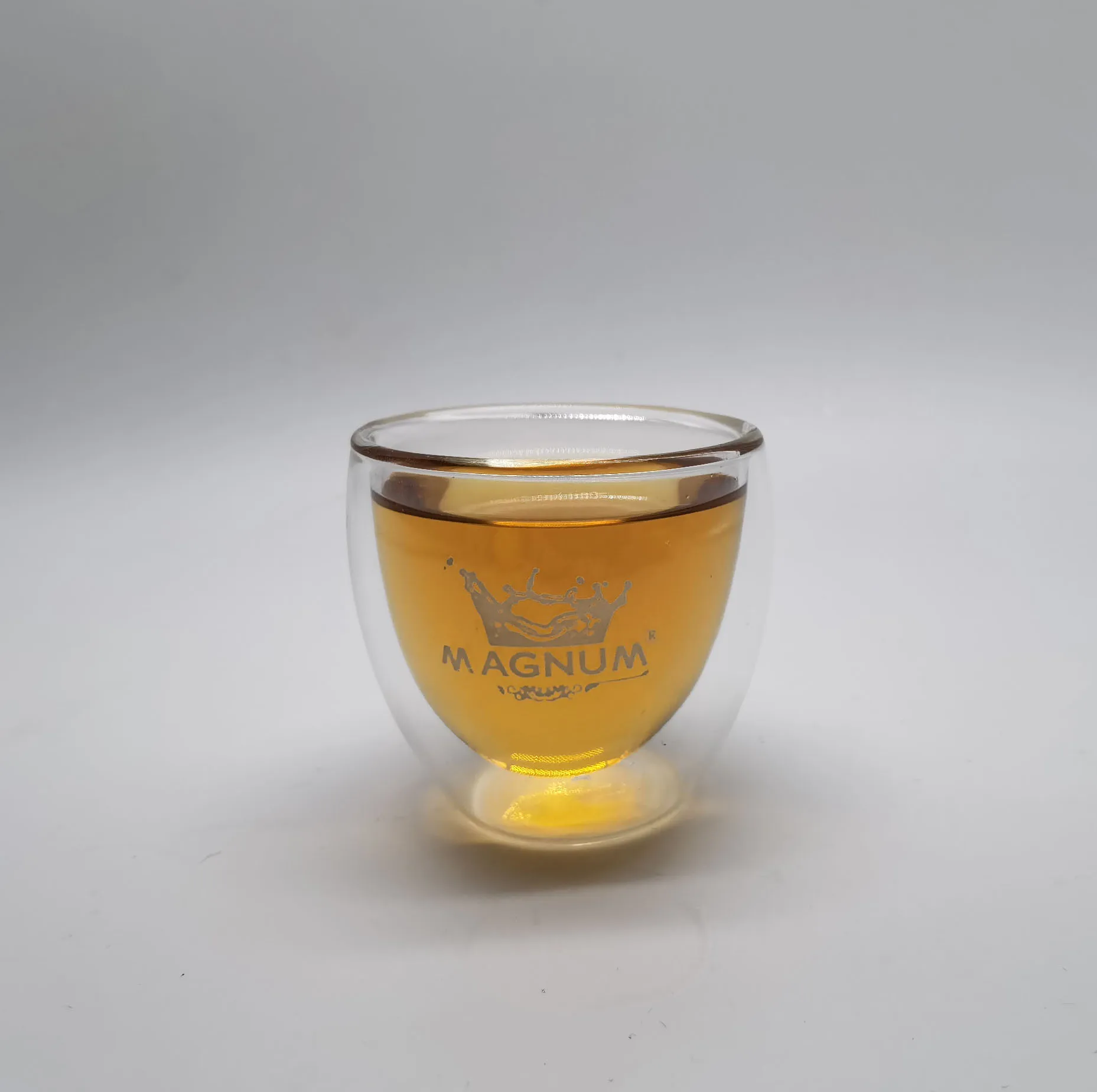 70ml Creative Transparent Heat resistant Double Wall Tea cup shot BEER Glass cup