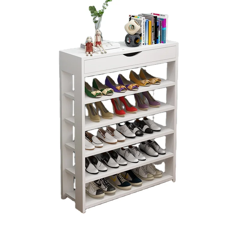 New arrived modern industrial Multi-layer Simple shoe case wooden storage cabinet shoe rack holder for hallway entryway