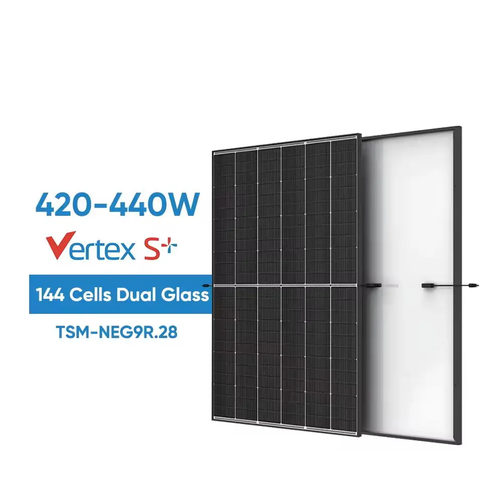 Солнечные панели Trina Vertex S + TSM-NEG9R.28 445 Вт 440 450 двойная стеклянная солнечная панель Topcon для домашнего использования