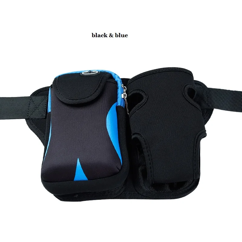 new design popular neoprene water bottle waist bag for iphone