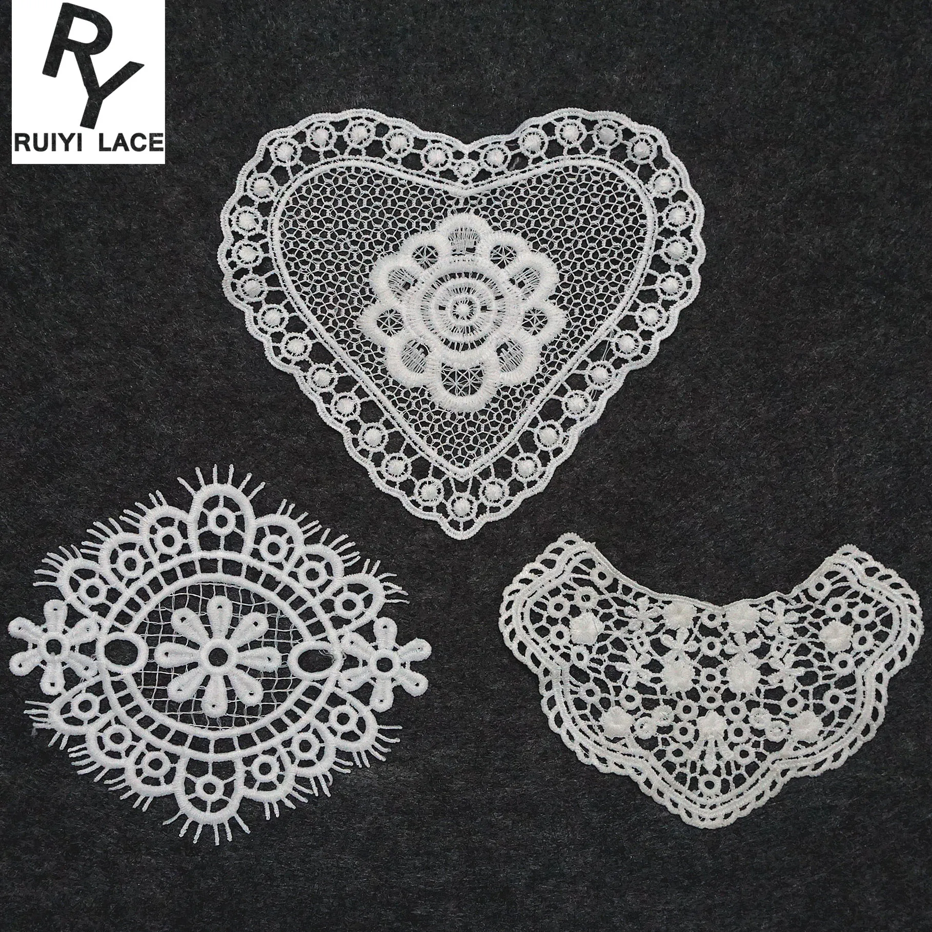 Романтический деревенский садовый стиль ручной работы вышивка воротник кружево L75