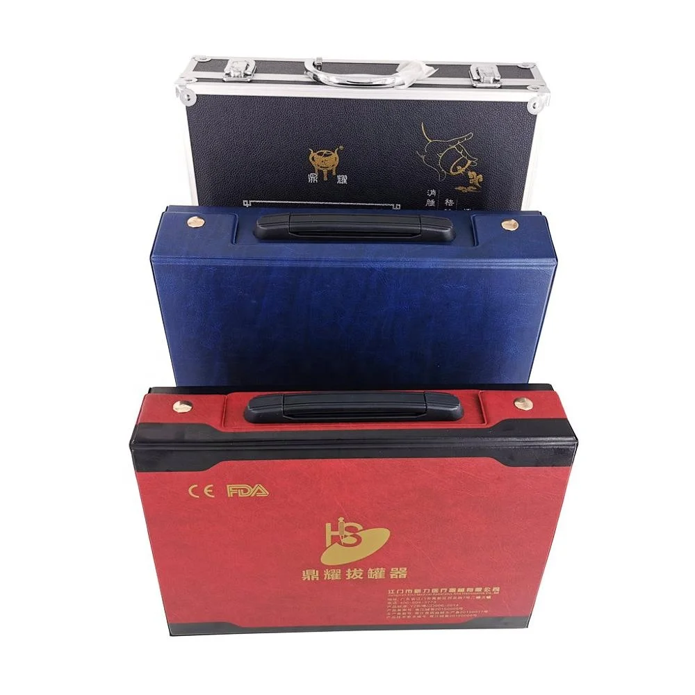 Professional Cupping Therapy Equipment Set with pumping handle 19 Cups & English Manual CUPPING SET KOREA STYLE