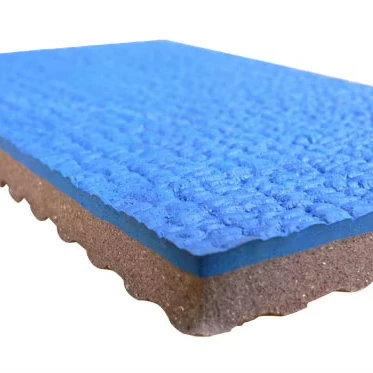 Easy Installation Athletic Tartan Prefabricated Sandwich Rubber Running Track