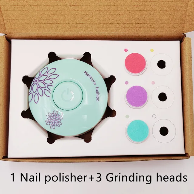 3 in 1 New Baby Electric Nail Trimmer Kid Nail Polisher Tool Baby Care Kit Manicure Set Fingernails Polish Nail Clippers