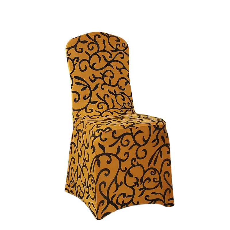 Bverionant Aliexpress Amazon eBay Universal Stretchable Spandex Prints Hotel Dining Chair Cover Banquet Wedding Chair Covers