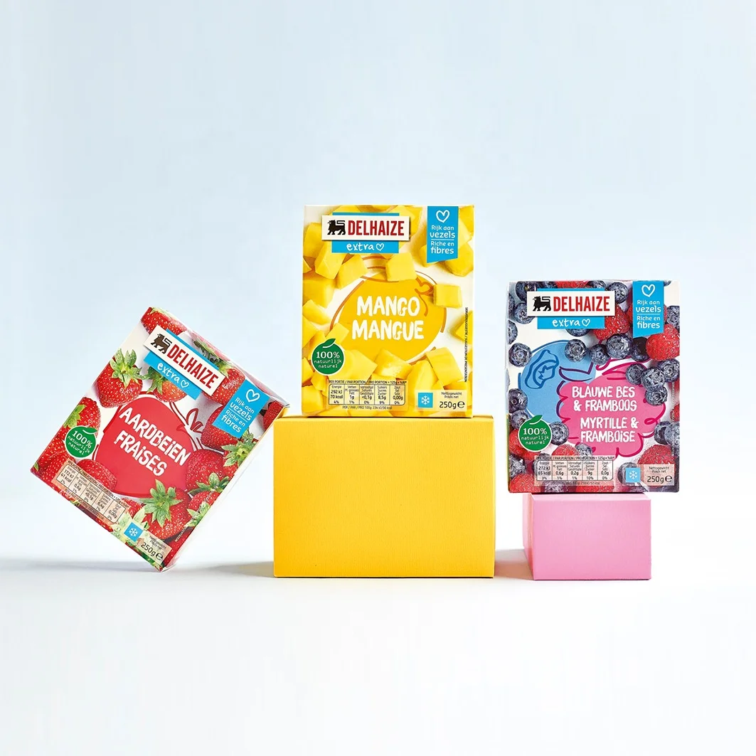 Китайская заводская цена, картонная упаковка для фруктов и овощей