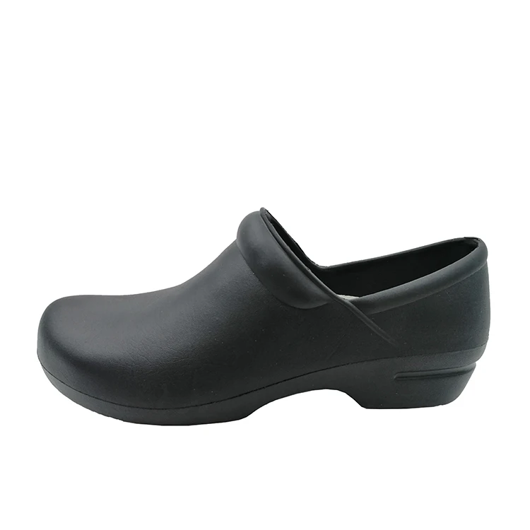 Black classical hot sale nurse anti slip tpr eva shoes