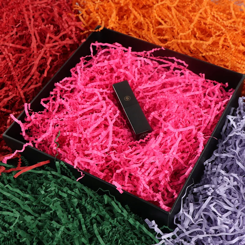 Factory Wholesale Adequate Stock Shredded Tissue Filler Paper For Gift Packaging Shredded Paper Free Shipping