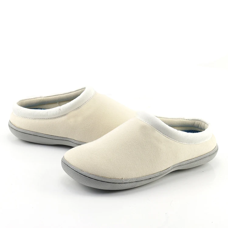 
Custom Comfortable Winter Memory Foam House Bamboo House Arch Support Slippers Women 