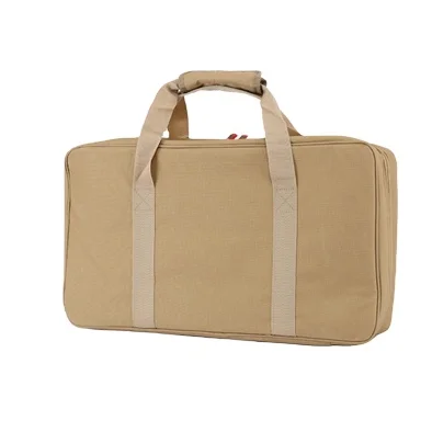 beige waterproof bag
