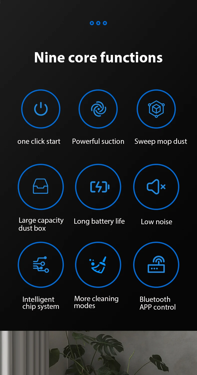 Smart Electric Robot Vacuum Cleaner Nine Core Functions Multifunctional Cleaning Mode Vacuum,mopping,sweeping