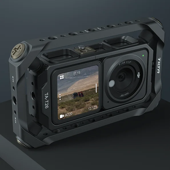 Tilta TA-T26-SAK-DG амортизирующие фотоаппарата реечная оснастка корзины обеспечивает защитные доспехи для DJI Osmo меры 2 двойной экран Combo